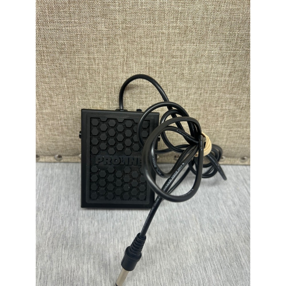 Proline PSS2 Universal Sustain Pedal for Keyboard and Digital Piano Black